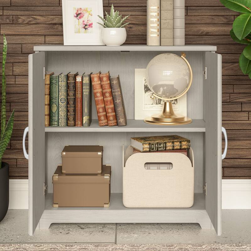 Bush Furniture Cabot Small Storage Cabinet with Doors
