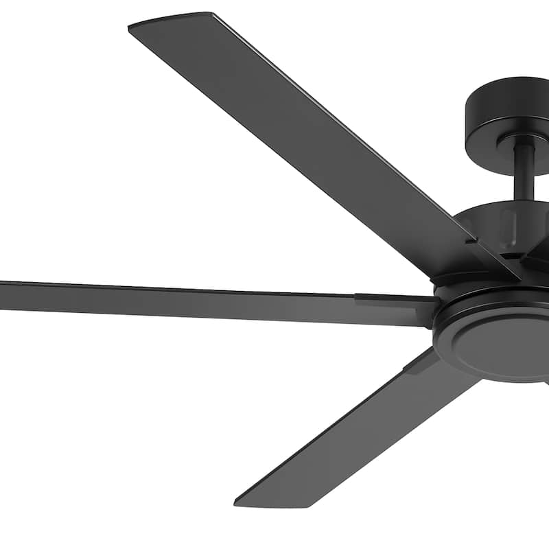 48/56/60 Inch Reversible Blade Ceiling Fan No Light with Remote Control