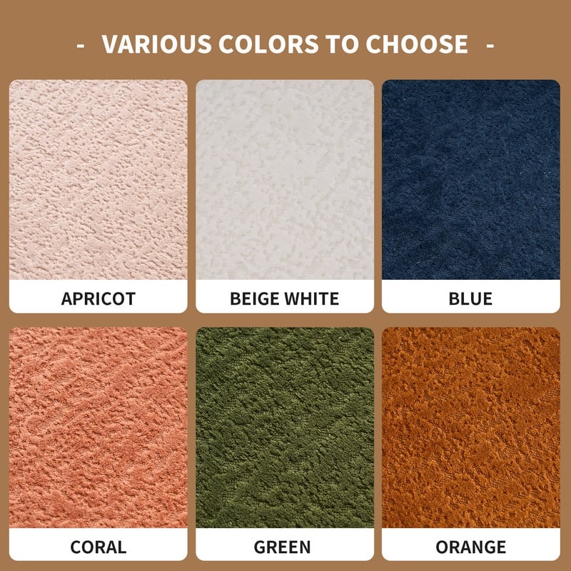 Curved Loveseat Full Compression Sponge Sofa, Chenille Fabric