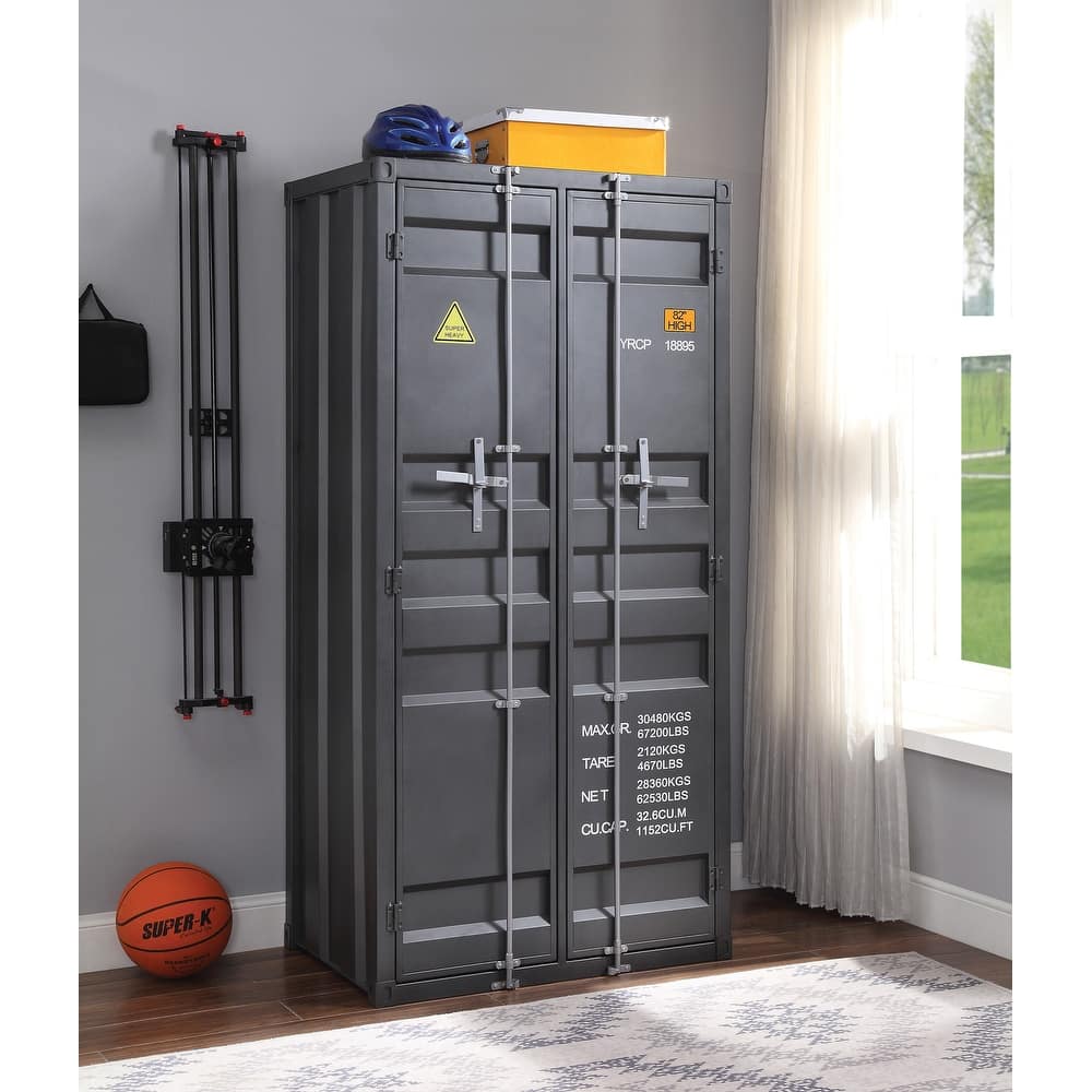 Kamloops Rectangular Wardrobe with Double Door