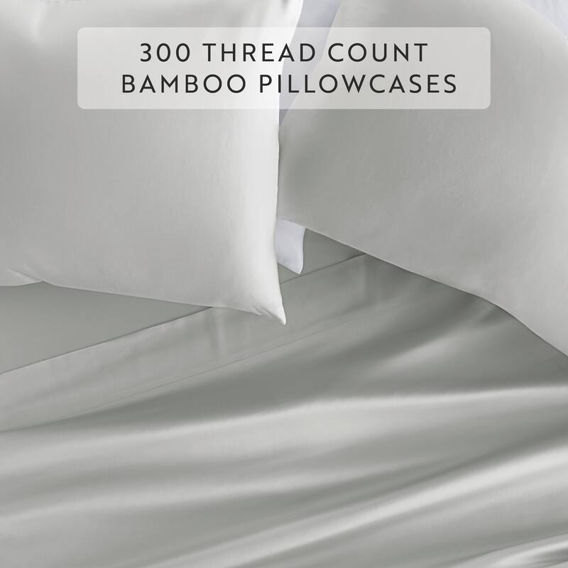 Becky Cameron Soft 100% Rayon from Bamboo 2-Piece Pillowcase Set