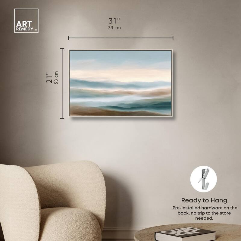 Nuance of the Range II Canvas by Art Remedy