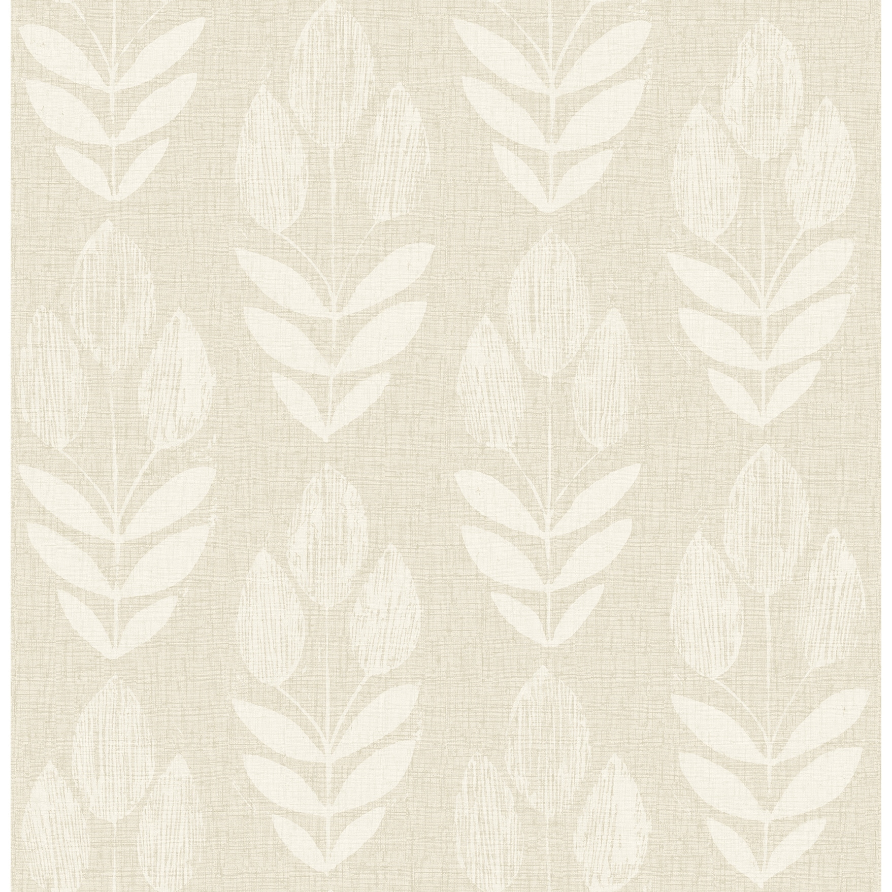 Chesapeake Garland Khaki Block Tulip Wallpaper