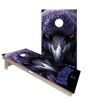 Baltimore Ravens Regulation 2x4 Cornhole Board Set