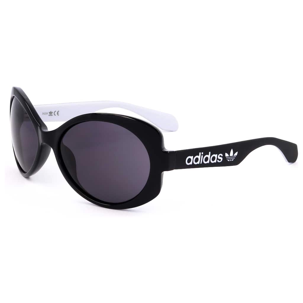 Adidas Original Woman 56mm Shiny Black Sunglasses OR0020-01A-56