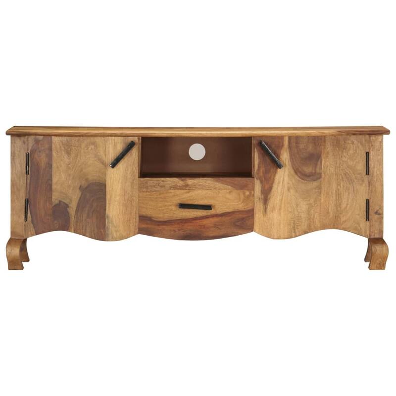 vidaXL TV Stand 45.3"x11.8"x16.5" Solid Wood