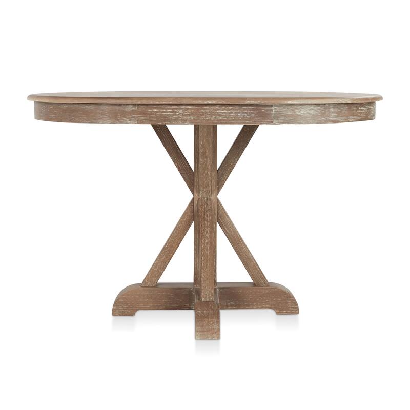 Maxwell Oval Pine Wood Dining Table by Kosas Home