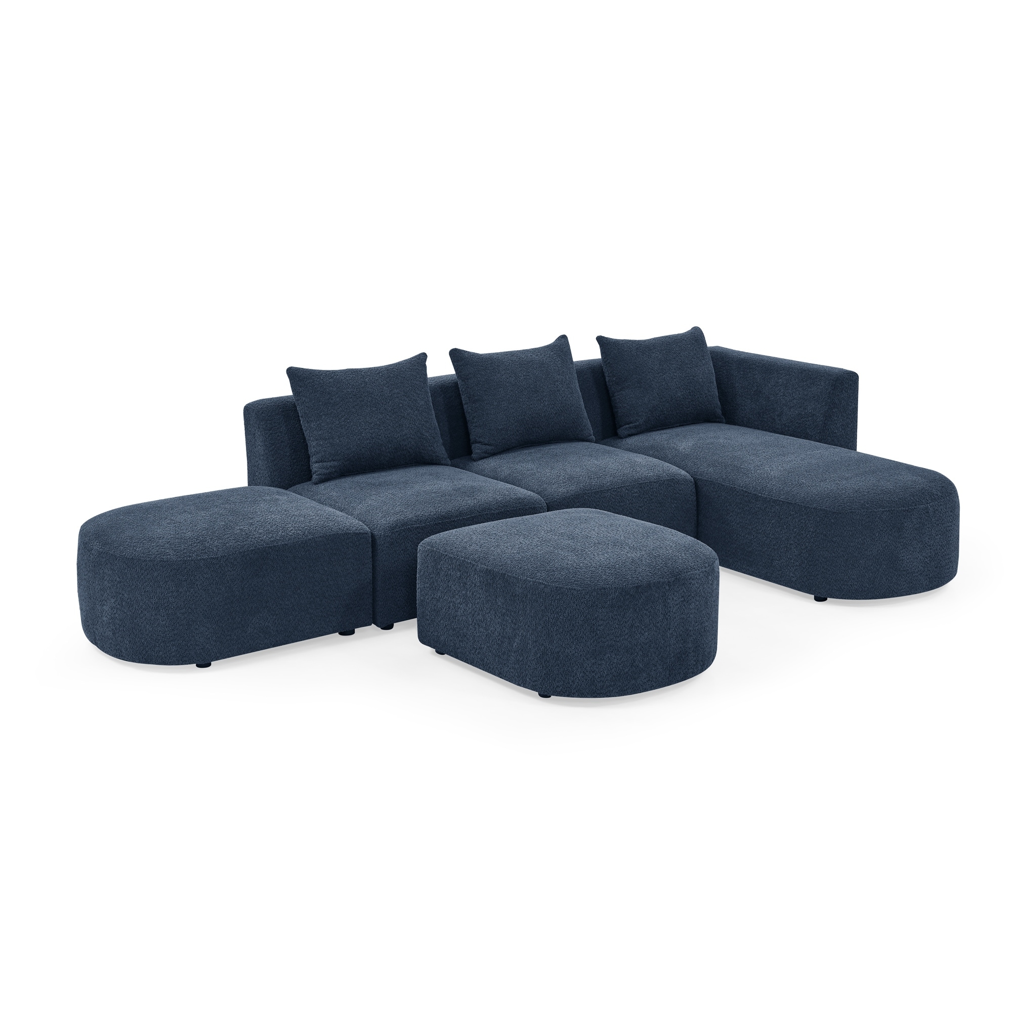 Small right store side sectional
