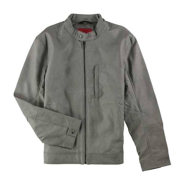 alfani faux leather jacket