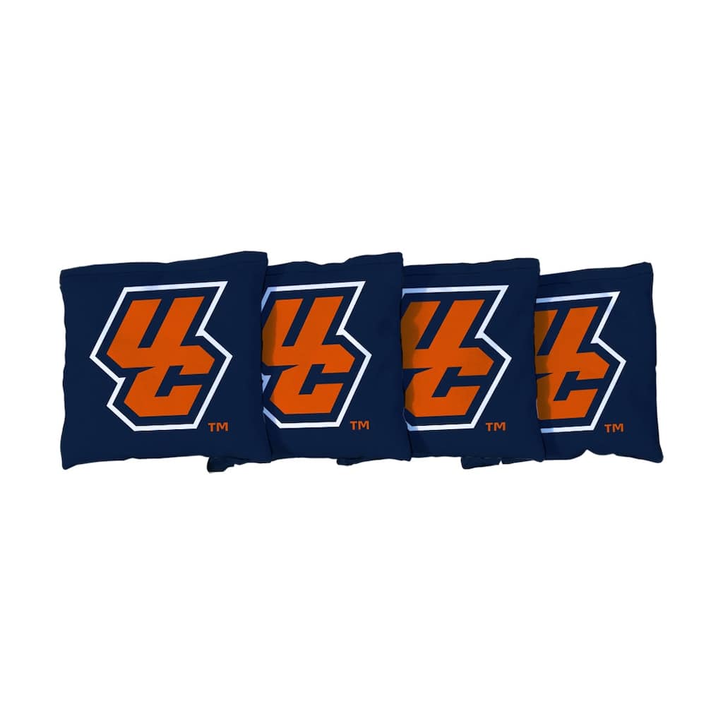 Utica College UC Pioneers Navy Cornhole Bags