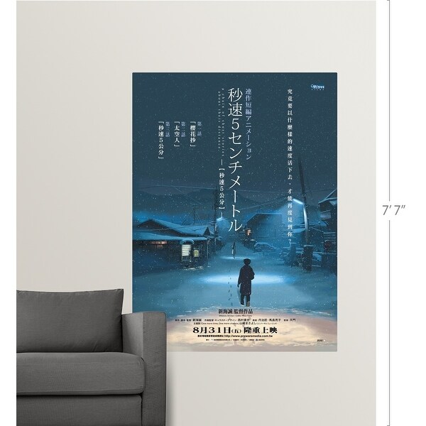 High Quality Prints 5 Centimeters Per Second Poster
