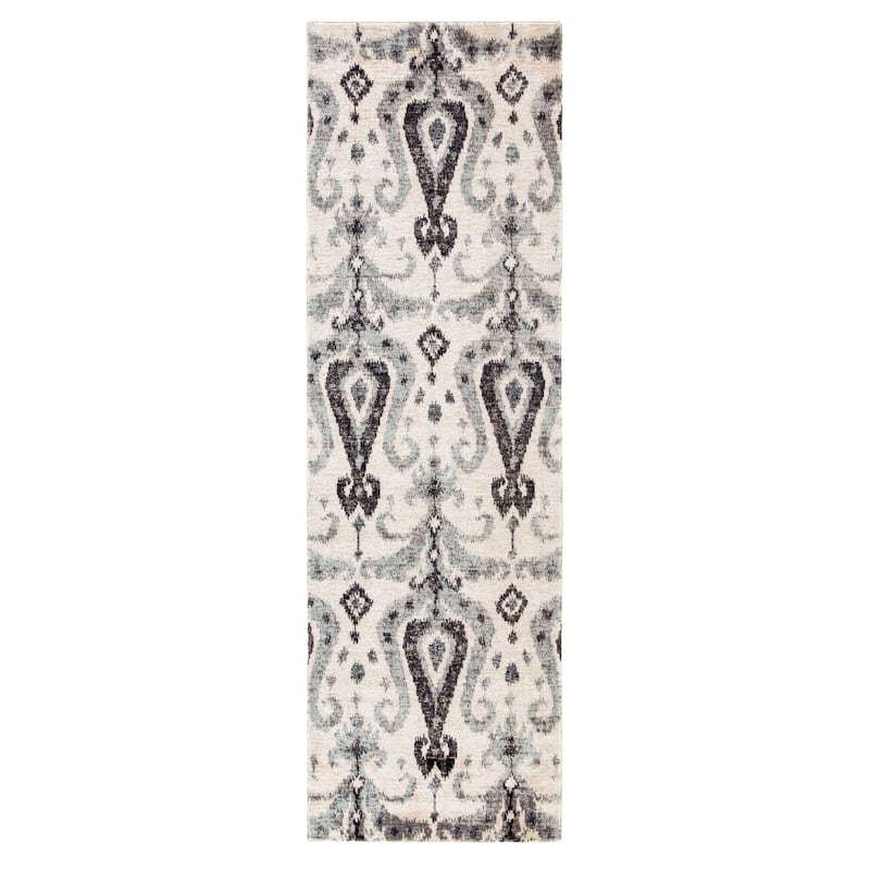 Nyla Indoor/ Outdoor Ikat Area Rug
