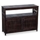 preview thumbnail 9 of 20, DTY Outdoor Living Longs Peak Eucalyptus Sideboard Espresso