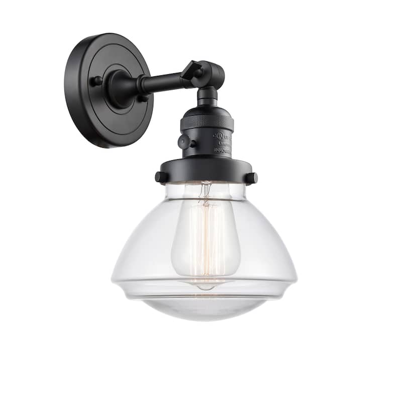 Innovations Lighting Olean 8" Tall Bathroom Sconce