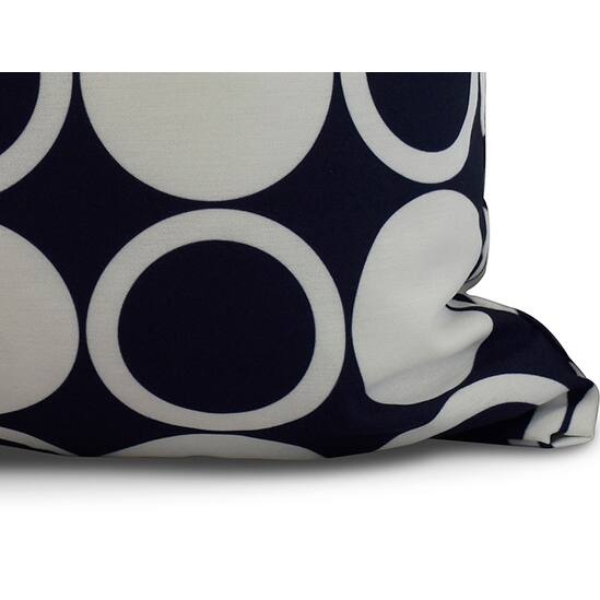 20 x 20 Inch Small Modcircles Geometric Print Outdoor Pillow