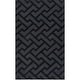 preview thumbnail 14 of 26, Hand-Loomed Ridgeway Wool Area Rug - 8' x 11' Black