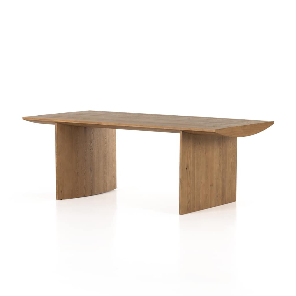 Miriam 84" Dining Table-Dusted Oak Veneer - 84W x 40D x 30H