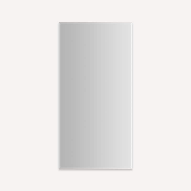 Robern MR2448D6FBE2 M Series Reserve 23-1/4" x 48" Frameless Single - Mirrored - Mirrored Finish