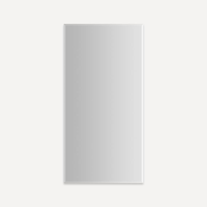 Robern MR2472D4FBE0 M Series Reserve 23-1/4" x 72" Frameless Single - Mirrored - Mirrored Finish