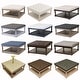 preview thumbnail 2 of 21, Cairona Tufted Textile 34-inch Shelved Ottoman Table