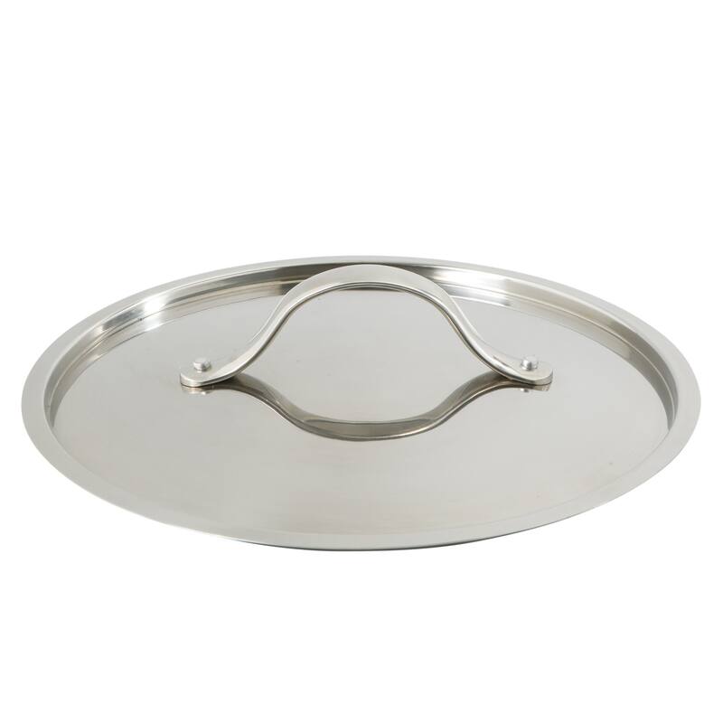 Bloomhouse 8 Quart Tri-Ply Stainless Steel Stock Pot with Lid - Dutch Oven,Oven Safe, Dishwasher Safe