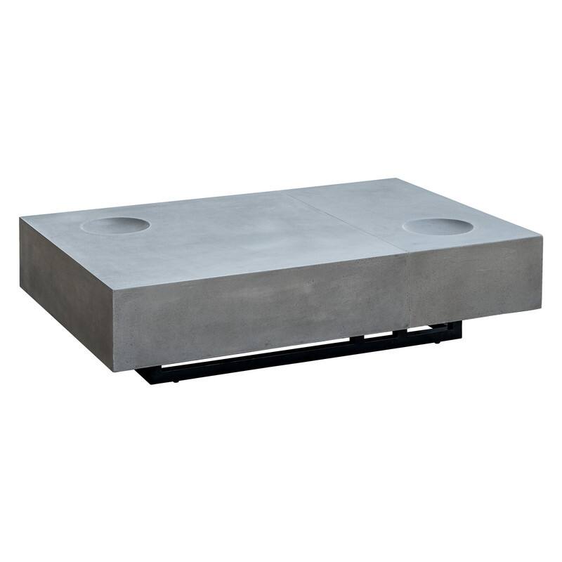 Lennox Rectangle Concrete Coffee Table - 8' x 10'