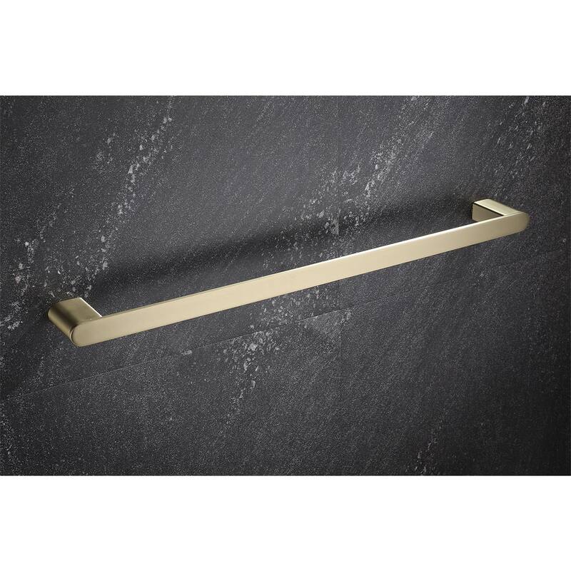 5 Piece Bathroom Hardware Set Brushed Gold Bathroom Accessories Set Wall Mount Stainless Steel