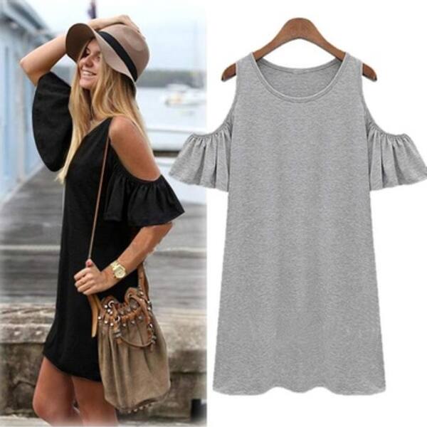 Shop Hot Women Hot Off Shoulder Casual Bandage Party Evening Mini