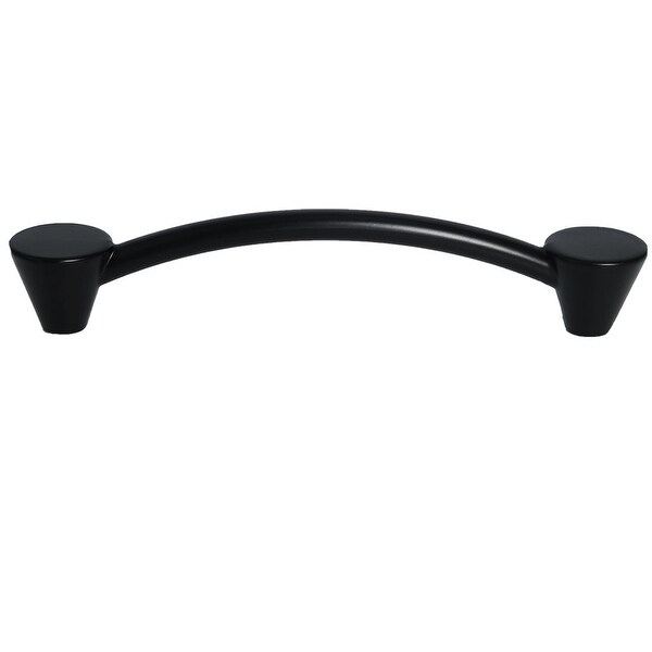 Cabinet Handles Pull Zinc Alloy 5" Hole Center for Furniture Door Cabinet Cupboard Wardrobe Dresser Black