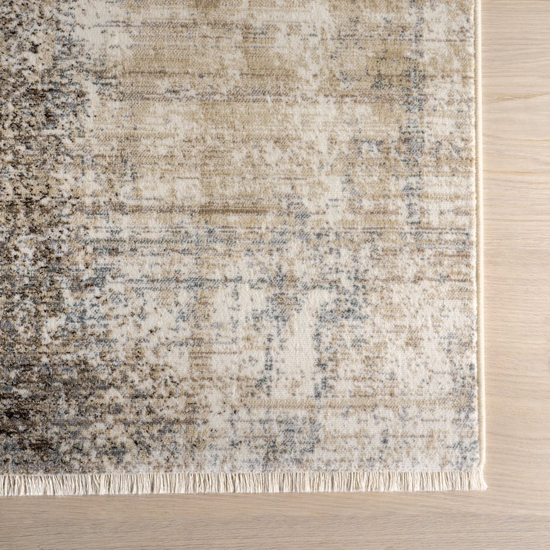 Rhae Contemporary Abstract Area Rug