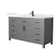 Option Dark Gray / Giotto Quartz Top / Matte Black