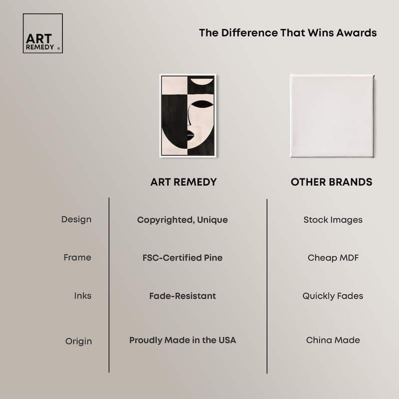 Divided Self II Canvas by Art Remedy