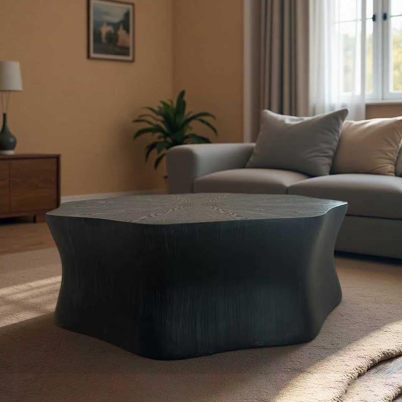 Modern Flower Petal-shaped Coffee Table Floor Center Table