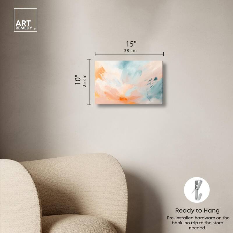 Sunrise Palette I Canvas by Art Remedy, Gallery Wrapped