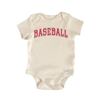 Baseball - Baby Boy Girl Clothes Bodysuit Funny Cute