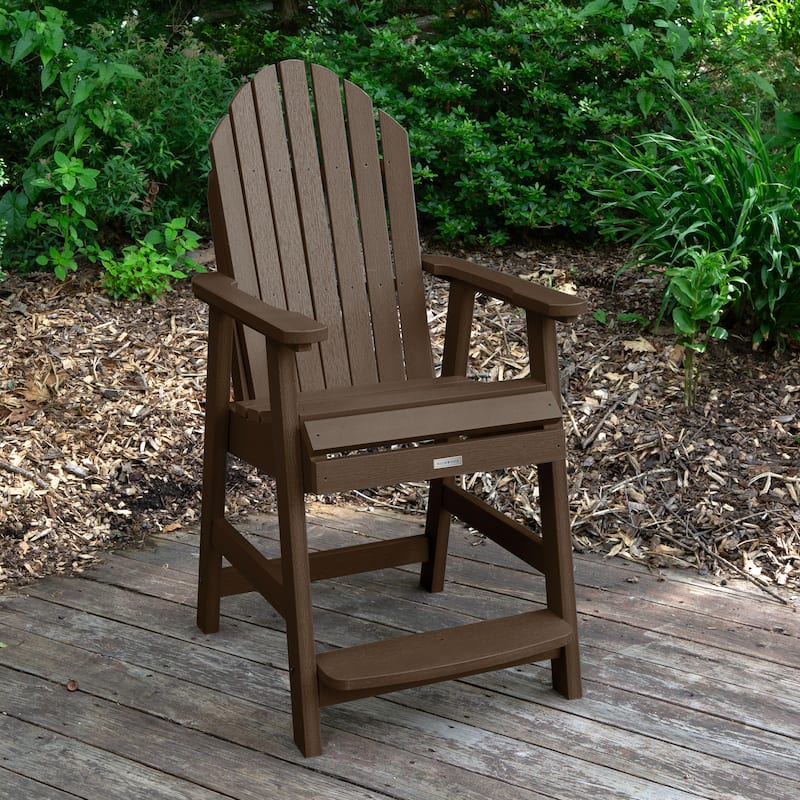 Hamilton Counter Height Deck Chair - Weathered Acorn