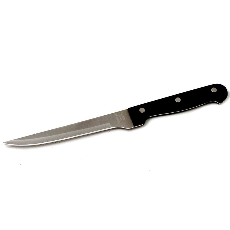 Chef Craft 6-inch Stainless Steel Boning Knife - Black