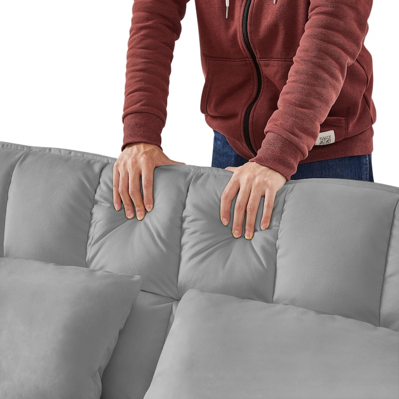 Velvet Loveseat Sofa Bed