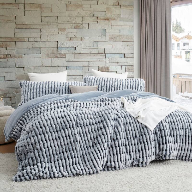 Freezin Waters - Coma Inducer® Oversized Comforter Set - Frosted Navy - Oversized King