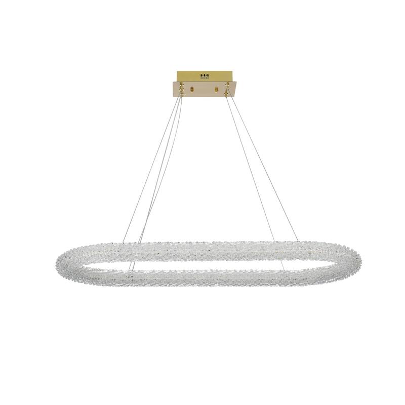 Indigo Home 42 inch Adjustable LED Chandelier