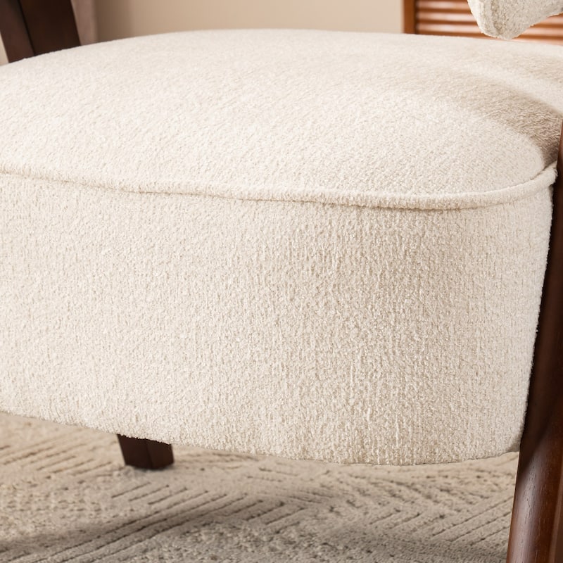 Accent Arm Chair Single Fabric Living Room Chair 27.56" W x 23.62" D x 27.95" H