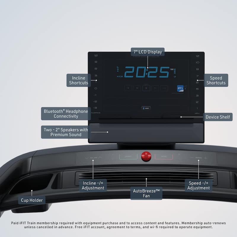 NordicTrack Commercial LE Treadmill for All Levels; Improves Endurance, Mobility and Strength