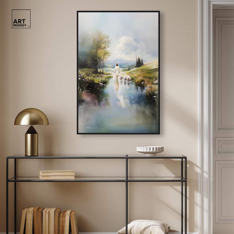 Caretaker's Calm Crossing II Canvas by Art Remedy
