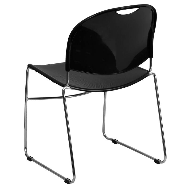 Ultra-compact High-capacity Stacking Metal Chairs (Set of 5)