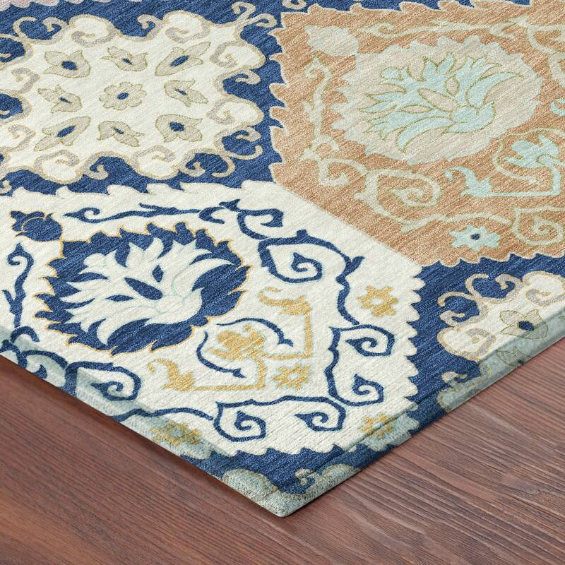 Machine Washable Indoor/ Outdoor Global Bayfield Chantille Rug