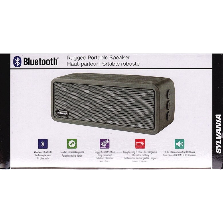sylvania bluetooth speaker sp262