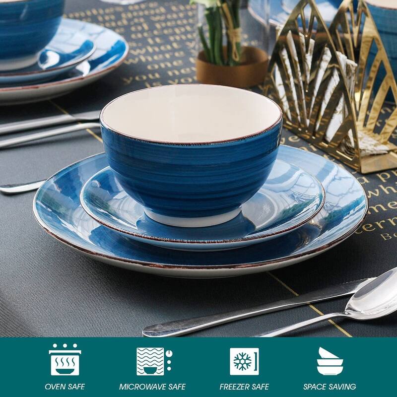 vancasso 32-Piece Exquisite Stoneware Dinnerware Set (Service for 8)