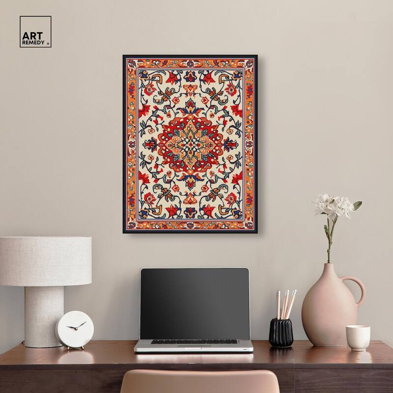 Morrocan Garden II Canvas by Art Remedy