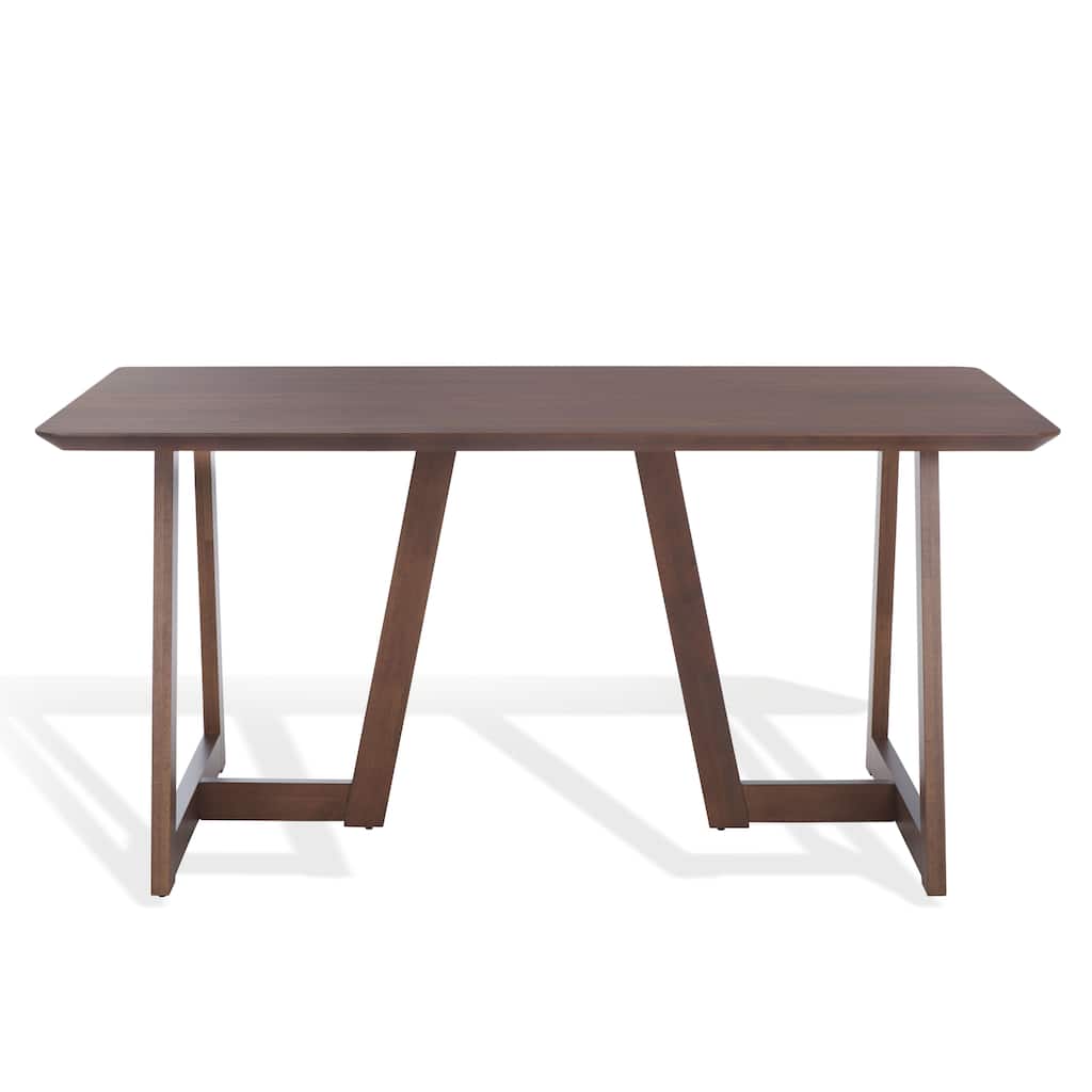 SAFAVIEH Couture Leroux Rectangle Wood Dining Table - 63"W x 35"D x 30"H