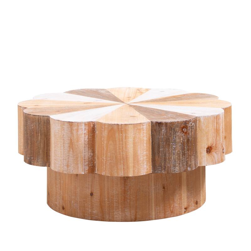 Rustic Manufactured Wood Flower